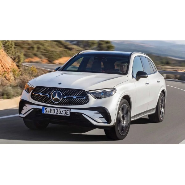SUCATA MERCEDES GLC300 2024 HÍBRIDA - CARRO BATIDO PARA VENDA DE PEÇAS 