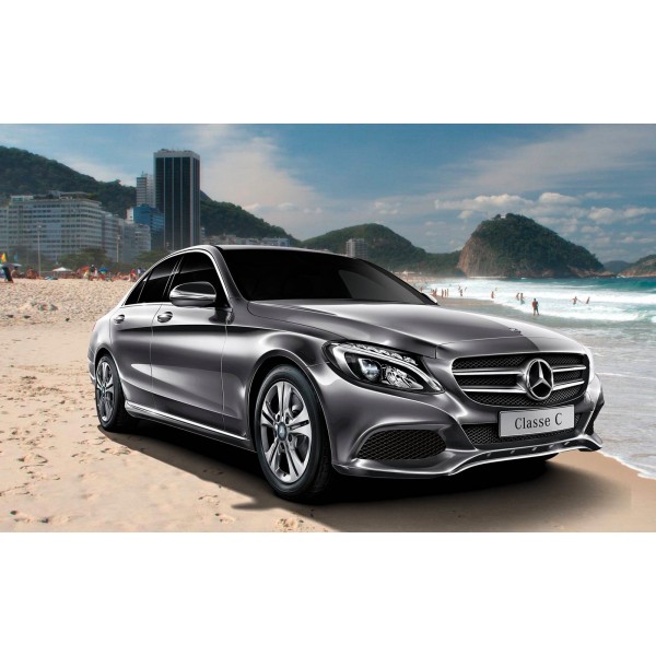 SUCATA MERCEDES C180 2017 - CARRO BATIDO PARA VENDA DE PEÇAS 