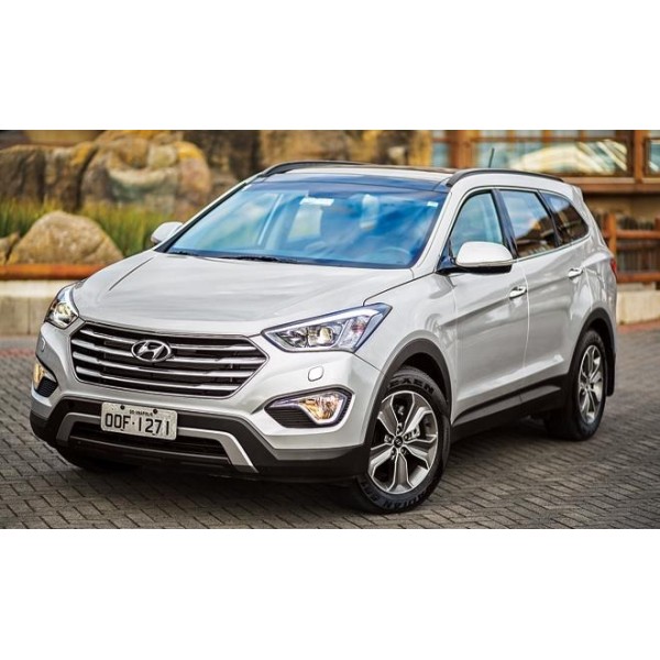 SUCATA SANTA FE 2015 - CARRO BATIDO PARA VENDA DE PEÇAS 