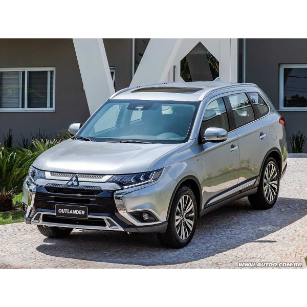 SUCATA OUTLANDER 2019 - CARRO BATIDO PARA VENDA DE PEÇAS 