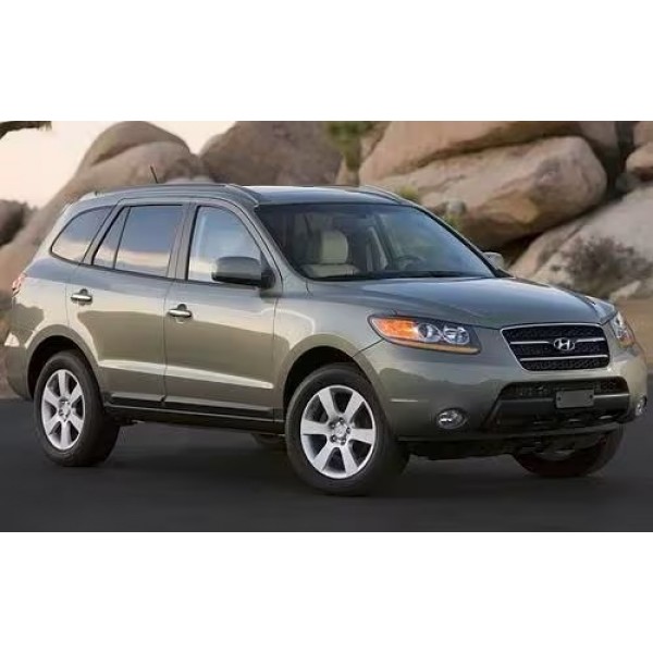 SUCATA SANTA FE 2009 - CARRO BATIDO PARA VENDA DE PEÇAS 