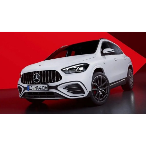SUCATA MERCEDES GLA200 2025 - CARRO BATIDO PARA VENDA DE PEÇAS 