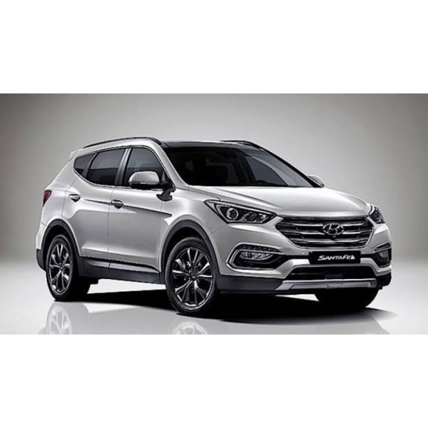 SUCATA SANTA FE 2017 - CARRO BATIDO PARA VENDA DE PEÇAS 